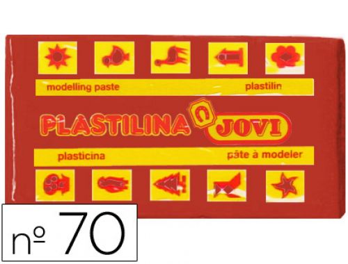 Plasticina jovi 70 50 gr castanho , Jovi , 22123 , 8412027006958